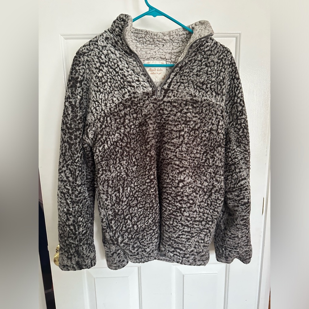 fluffy pullover